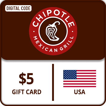 Chipotle eGift Voucher Gift Card USA USD 5 product image