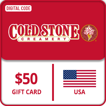 Cold Stone Creamery Gift Card USA USD 50 product image