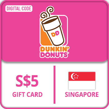 Dunkin_ Donuts Gift Card SINGAPORE SGD 5 product image