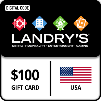 Landrys eGift Voucher Gift Card USA $ 100 product image