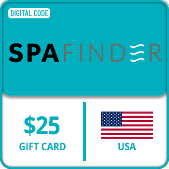 SpaFinder Wellness Gift Card USA 25 USD product image