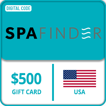 SpaFinder Wellness Gift Card USA 500 USD product image