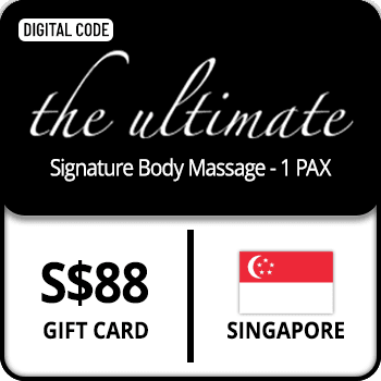 The Ultimate Gift Card SINGAPORE Signature Body Massage (1 Pax SGD 88) product image