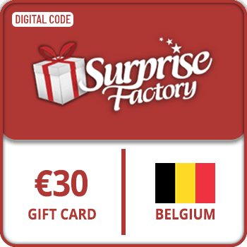 SurpriseFactory Gift Card Belgium 30 EUR product image