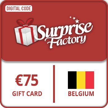 SurpriseFactory Gift Card Belgium 75 EUR product image
