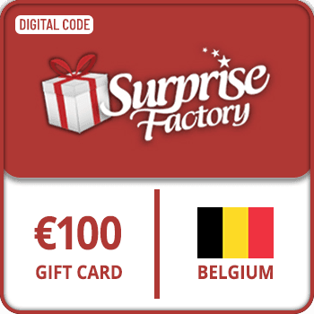 SurpriseFactory Gift Card Belgium 100 EUR product image