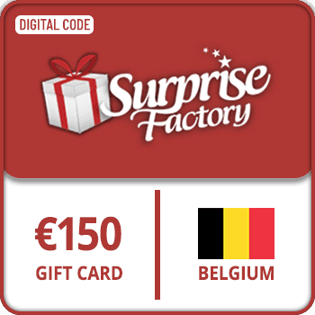 SurpriseFactory Gift Card Belgium 150 EUR product image
