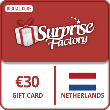 SurpriseFactory Gift Card Netherlands 30 EUR product image