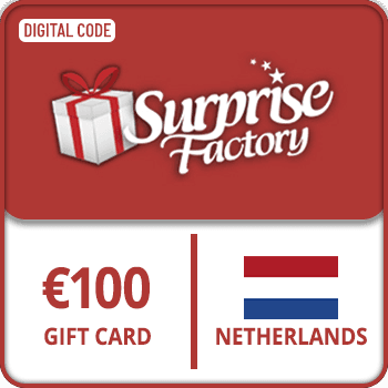 SurpriseFactory Gift Card Netherlands 100 EUR product image