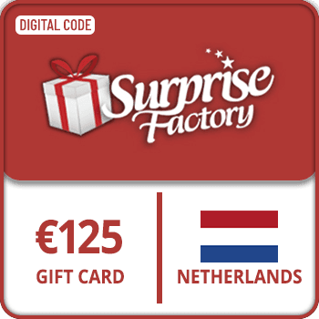SurpriseFactory Gift Card Netherlands 125 EUR product image