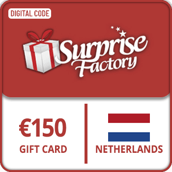 SurpriseFactory Gift Card Netherlands 150 EUR product image