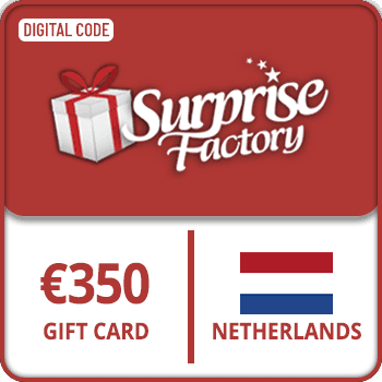 SurpriseFactory Gift Card Netherlands 350 EUR product image