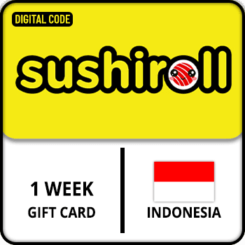 Sushiroll Gift Card INDONESIA 1 WEEK product image