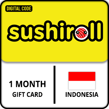 Sushiroll Gift Card INDONESIA 1 Month product image
