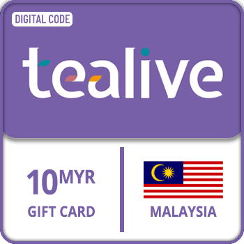 Tealive Voucher Gift Card Malaysia 10 MYR product image