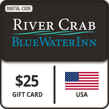 River Crab Blue Water Inn Gift Card USA $25 product image