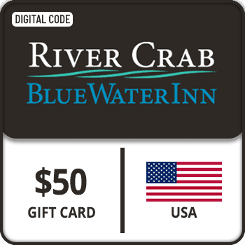 River Crab Blue Water Inn Gift Card USA $50 product image