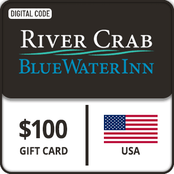 River Crab Blue Water Inn Gift Card USA $100 product image