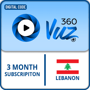 360VUZ Gift Card LEBANON Subscription Month 3 product image