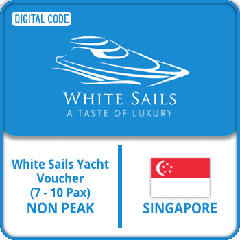 White Sails Yacht Gift Card SINGAPORE White Sails Yacht Voucher (7 - 10 Pax) NON PEAK product image