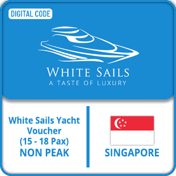 White Sails Yacht Gift Card SINGAPORE White Sails Yacht Voucher (15 - 18 Pax) NON PEAK product image