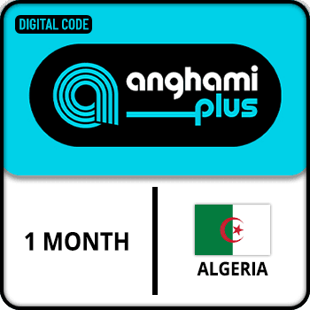 Anghami Plus Gift Card ALGERIA 1 MONTH product image