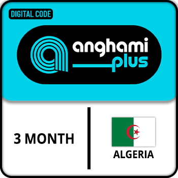 Anghami Plus Gift Card ALGERIA 3 MONTH product image