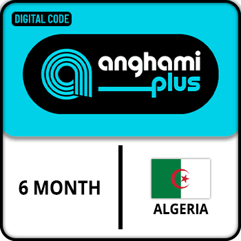 Anghami Plus Gift Card ALGERIA 6 MONTH product image