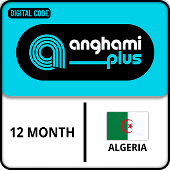 Anghami Plus Gift Card ALGERIA 12 MONTH product image
