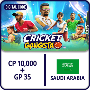 Cricket Gangsta CP Gift Card 10,000 + GP 35 (KSA) product image