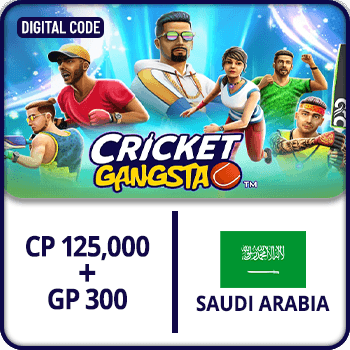 Cricket Gangsta CP Gift Card 125,000 + GP 300 (KSA) product image