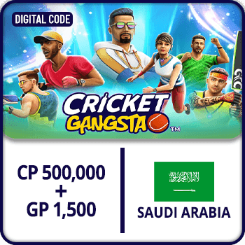 Cricket Gangsta CP Gift Card 500,000 + GP 1500 (KSA) product image