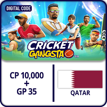 Cricket Gangsta CP Gift Card 10,000 + GP 35 (QAT) product image