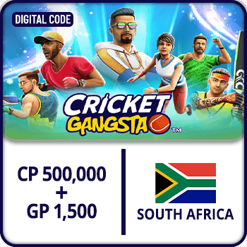 Cricket Gangsta CP Gift Card 500,000 + GP 1500 (RSA) product image