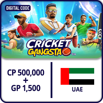 Cricket Gangsta CP Gift Card 500,000 + GP 1500 (UAE) product image