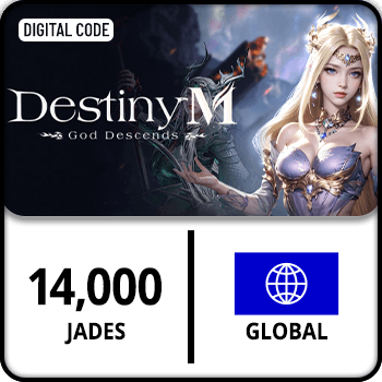 Destiny M God Descends Gift Card GLOBAL Jades 14000 product image Destiny M God Descends Gift Card GLOBAL Jades 14000 product image