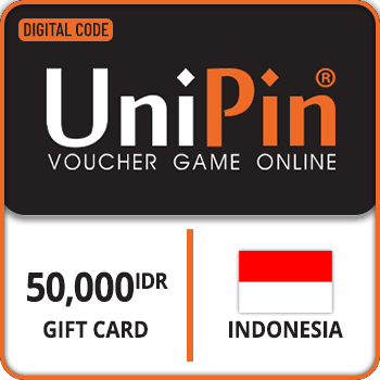 UniPin Voucher Gift Card Indonesia 50000 IDR product image