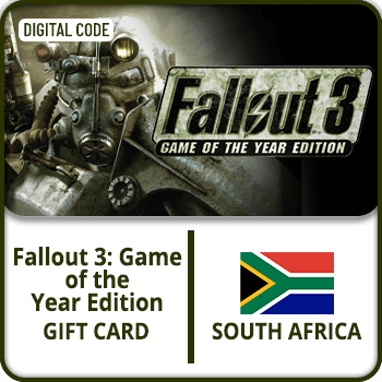 (South Africa) Fallout 3 Game of the Year Edition Gift Card product image
