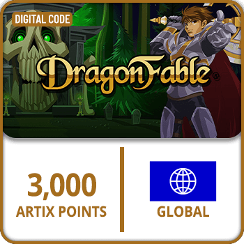 DragonFable Artix Points 3000 GLOBAL product image