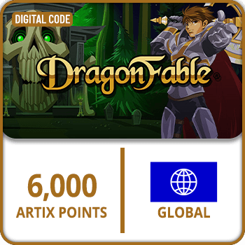 DragonFable Artix Points 6000 GLOBAL product image