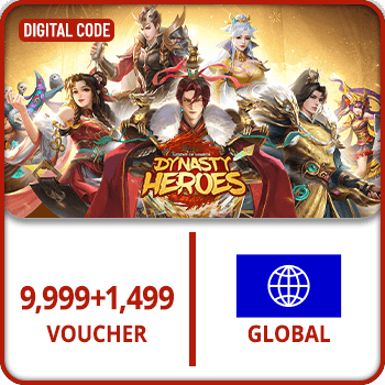 Dynasty Heroes Samkok Legend GLOBAL 9999+1499 Voucher product image