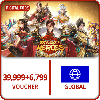 Dynasty Heroes Samkok Legend GLOBAL 39999+6799 Voucher product image