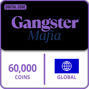 Gangster Mafia Gift Card GLOBAL Coins 60000 product image