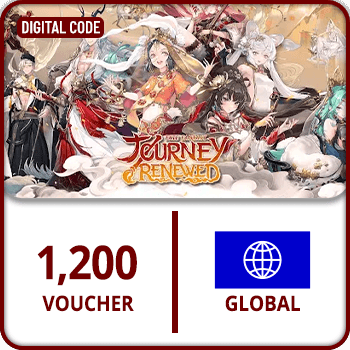 Journey Renewed Fate Fantasy GLOBAL 1200 Voucher product image