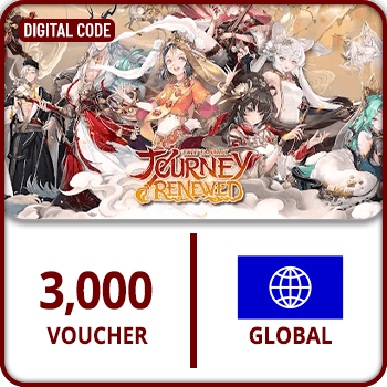 Journey Renewed Fate Fantasy GLOBAL 3000 Voucher product image