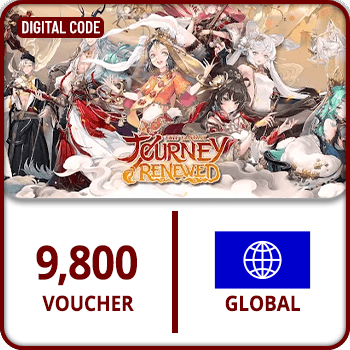 Journey Renewed Fate Fantasy GLOBAL 9800 Voucher product image