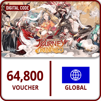 Journey Renewed Fate Fantasy GLOBAL 64800 Voucher product image