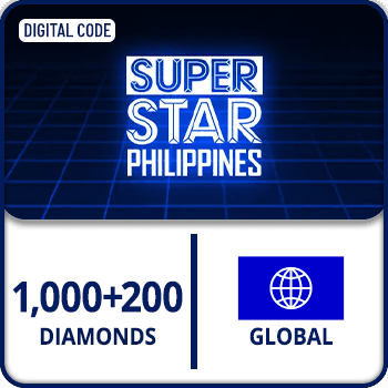 Superstar Philippines Diamonds 1000+200 Gift Card Global product image