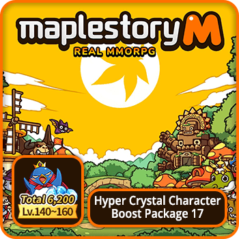 MapleStory M Hyper Crystal Character Boost Package 17