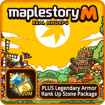 MapleStory M PLUS Legendary Armor Rank Up Stone Package